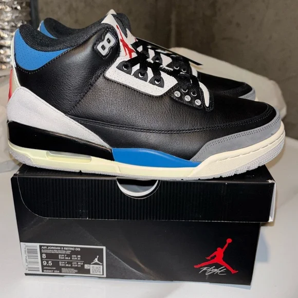 Air Jordan 3 retro ‘Rare Air’ NWT. Size 8 men’s - Picture 8 of 13